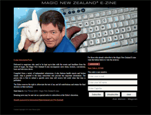 Tablet Screenshot of magicnewzealand.com